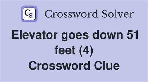 elevator krydsord|elevator (4) Crossword Clue